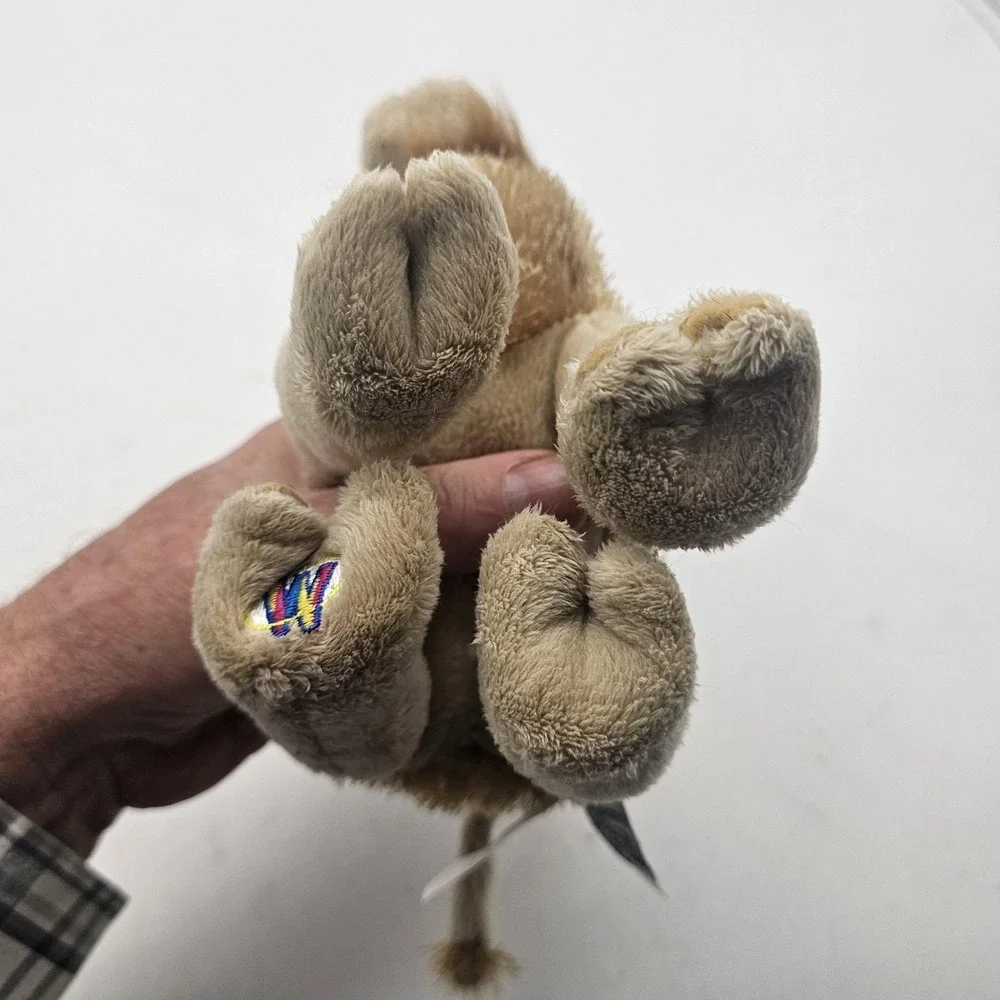 GANZ Webkinz Camel Plush Stuffed Animal Toy Small Tan Brown Soft Cute Kawaii